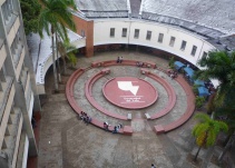 Presencia de encapuchados en la Universidad del Valle