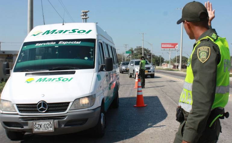 Accidentalidad en vías del Atlántico se redujo un 70% en puente festivo