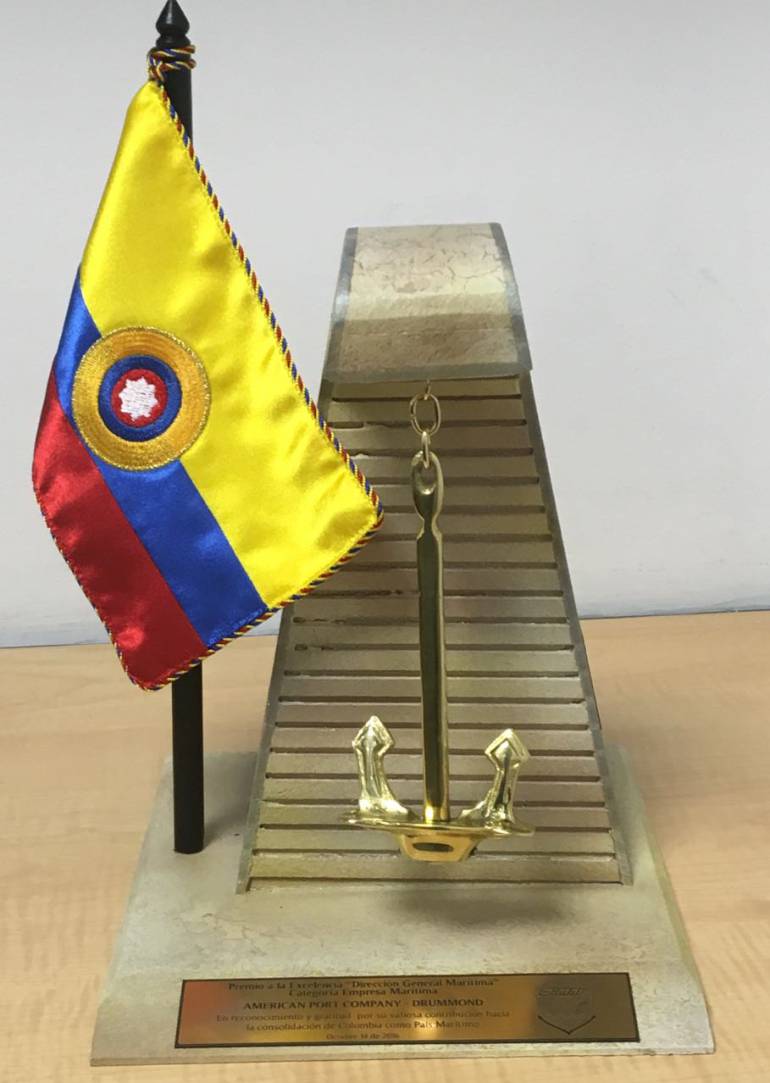 Puerto Drummond recibió Premio a La Excelencia