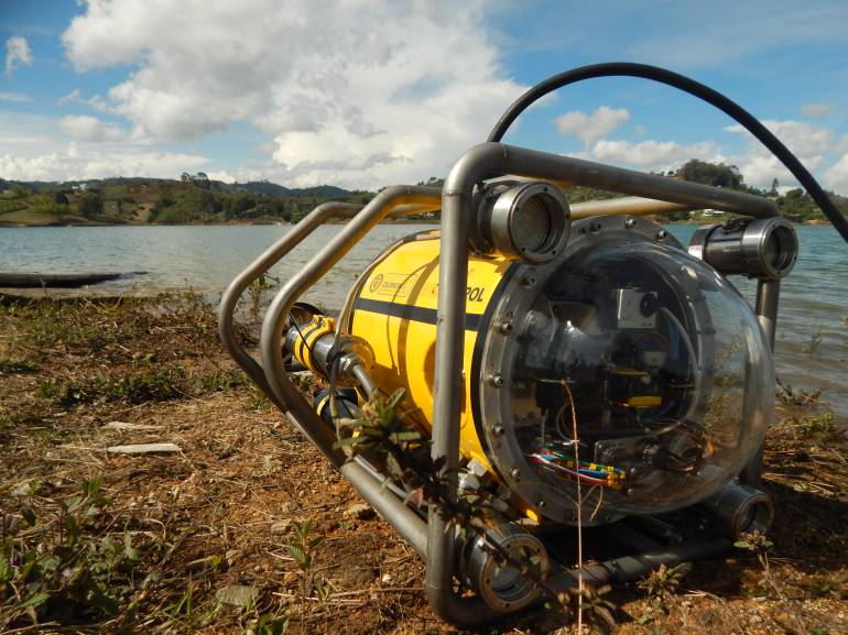 robot subacuático: En Medellín, crean robot submarino para exploraciones en el fondo del mar