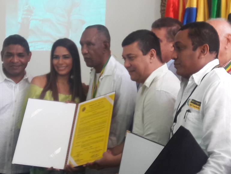 Rinden homenaje a Kid Pambele en Cartagena: Rinden homenaje a Kid Pambele en Cartagena