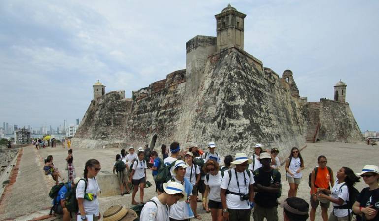 5.296 colombianos disfrutaron del domingo de entrada gratis a las Fortificaciones en Cartagena