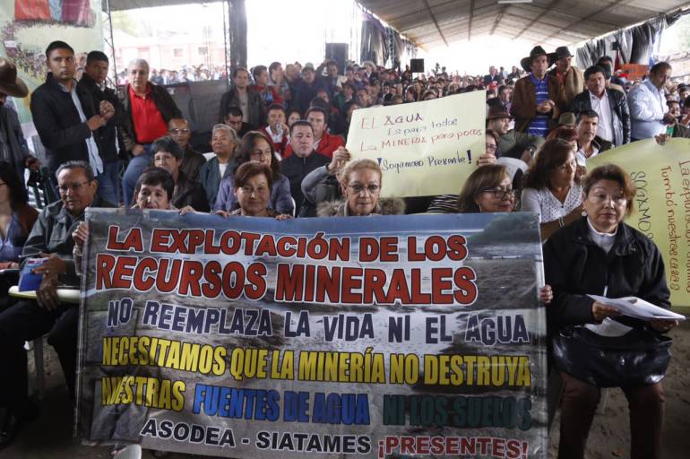 Comunidad se opone a intervención petrolera en Pesca, Boyacá: Comunidad se opone a intervención petrolera en Pesca, Boyacá