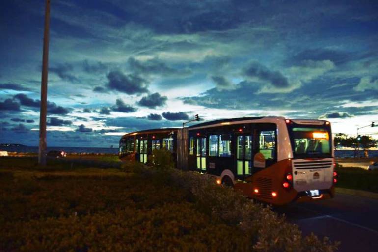 Transcaribe comenzaría a prestar servicio a las 5:30 am desde diciembre: Transcaribe comenzaría a prestar servicio a las 5:30 am desde diciembre