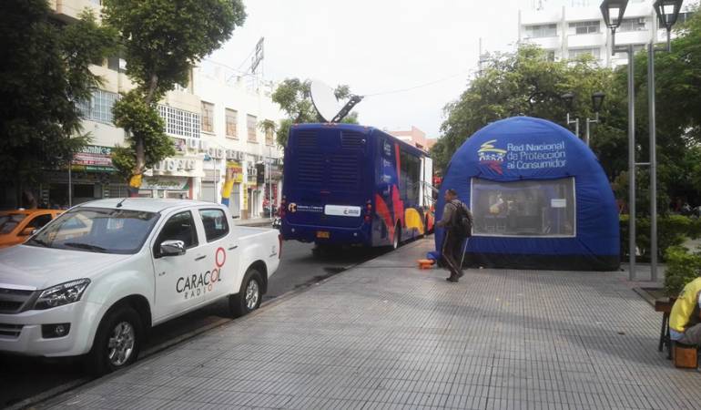 Hasta el viernes 18 de noviembre estará el bus en el parque Santander