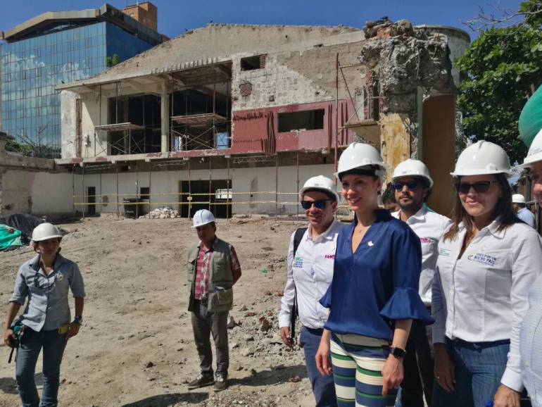 Restauración del Teatro Santa Marta culminará en junio de 2018