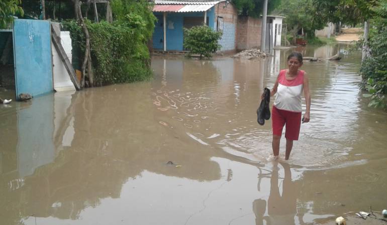 Más de 2.400 personas afectadas por el invierno en Riohacha - Caracol Radio