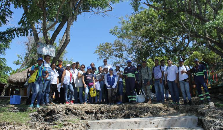 Isla Grande en Cartagena tuvo su Jornada de Apoyo al Desarrollo