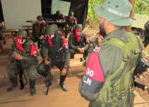 Dos integrantes del ELN se entregaron de manera voluntaria a las autoridades en Chocó