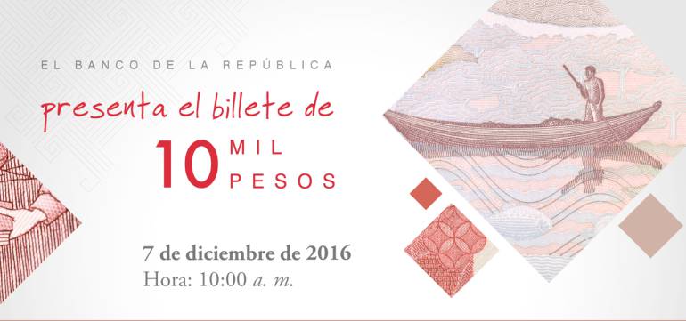 El Banco de la República presentará el nuevo billete de $10000 en ... - Caracol Radio