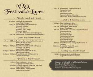 Comenzó la versión 30 del Festival de luces de Villa de Leyva: Comenzó la versión 30 del Festival de luces de Villa de Leyva Comenzó la versión 30 del Festival de luces de Villa de Leyva: Comenzó la versión 30 del Festival de luces de Villa de Leyva