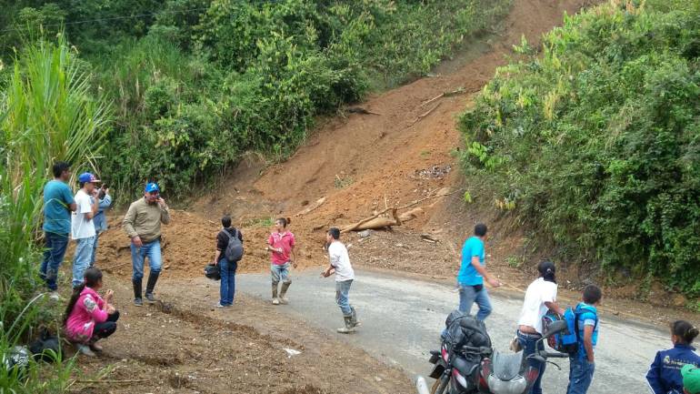 Vías cerradas en Antioquia: Uramita - Peque y Concordia - Betulia ... - Caracol Radio