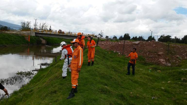 Cuatro días lleva desaparecido un joven en el río Chicamocha en Boyacá: Cuatro días lleva desaparecido un joven en el río Chicamocha en Boyacá