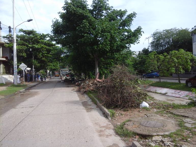 Operativo de recuperación de zona verde y limpieza en Blas de Lezo, Cartagena: Operativo de recuperación de zona verde y limpieza en Blas de Lezo, Cartagena