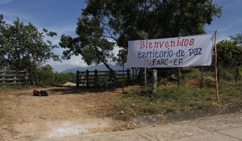 Implementación de acuerdos de paz: Las Farc se tomaron ‘La Paz’