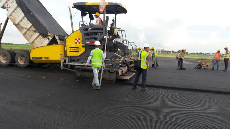 En un 42% avanzan las obras de repavimentación del Cortissoz