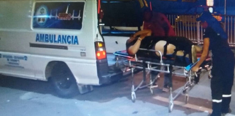 Hombre se accidentó en el Salsódromo: Hombre cayó de andamio, mientras retiraba equipos del Salsódromo