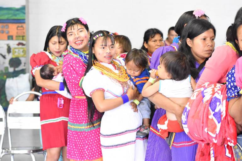 Con educación y recreación se evita mendicidad en niños indígenas en Medellín