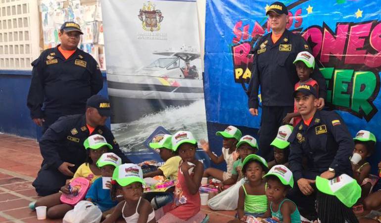 Niños de Isla Tierra Bomba en Cartagena disfrutaron de la Navidad
