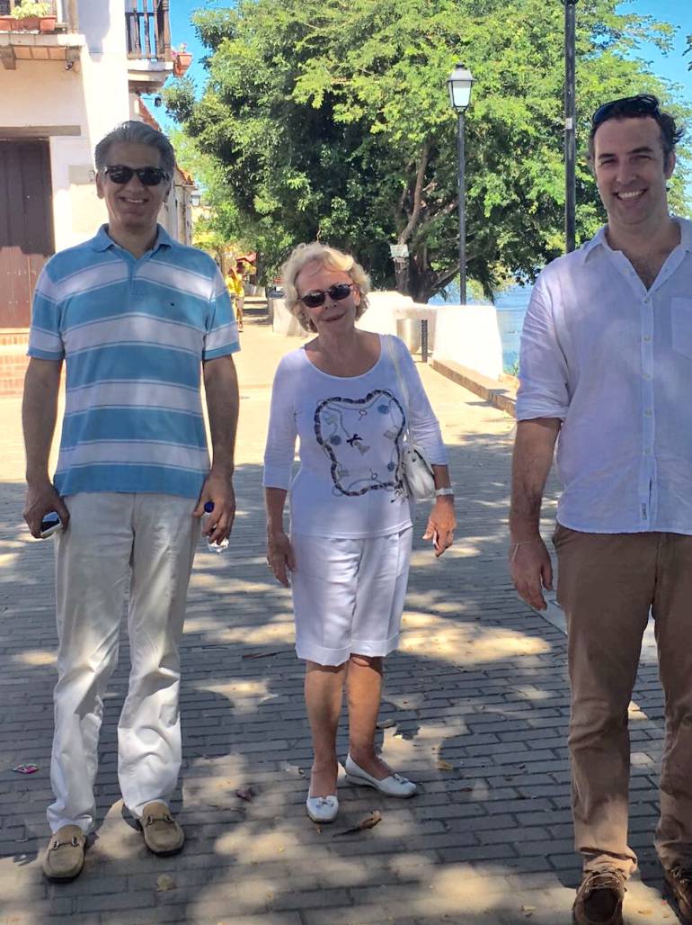 Emperatriz de Irán, de visita turística a Mompox, Bolívar: Emperatriz de Irán, de visita turística a Mompox, Bolívar