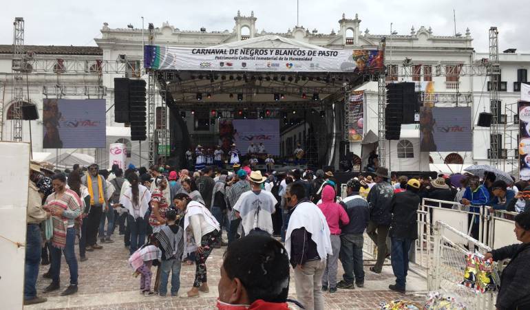 Carnaval de Blancos y Negros: Día de negritos a ritmo de Marimba