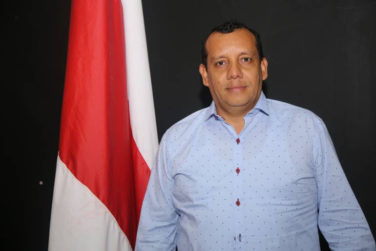 Luis Escorcia, Alcalde de Santo Tomas, Atlántico.