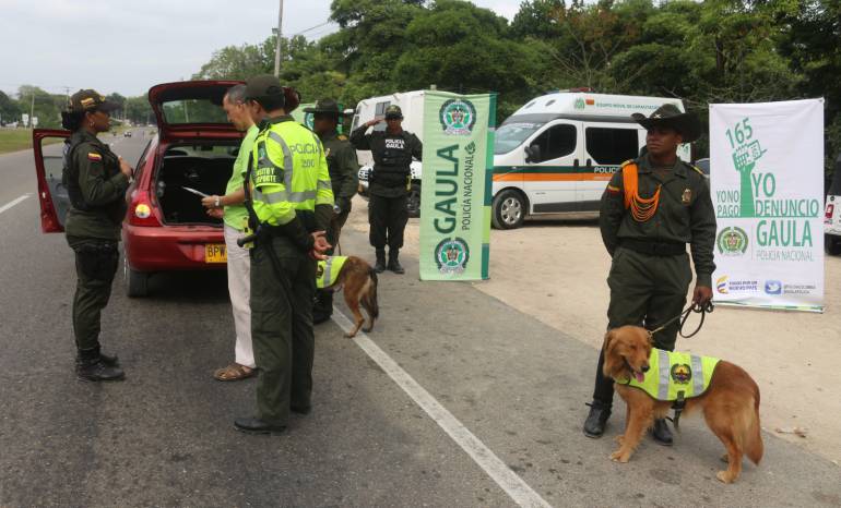 En vías de Cartagena, Policía realizó campañas contra secuestro y extorsión: En vías de Cartagena, Policía realizó campañas contra secuestro y extorsión
