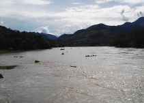 Creciente súbita del Río Magdalena destruyó viviendas y dejó varios damnificados en Puerto Boyacá