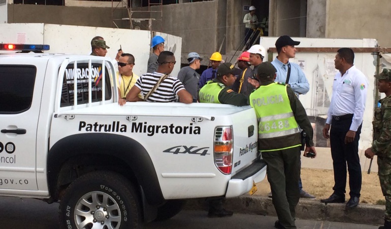 Adelantan control de extranjeros que laboren sin visa de trabajo en el Cesar