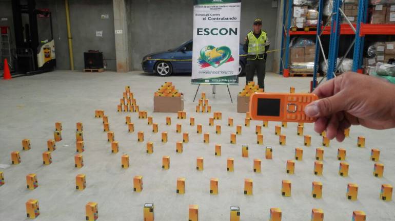 Contrabando, César: Policía Fiscal y Aduanera decomisa 800 celulares de contrabando en Cesar