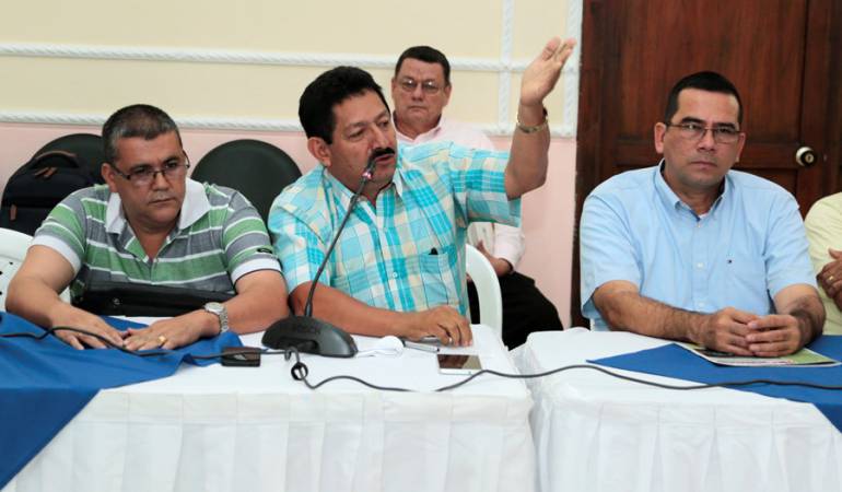 Mesa directiva del Sindicato de Educadores de Norte de Santander ASINORT