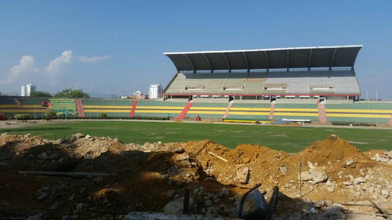 ESTADIO ALFONSO LÓPEZ BUCARAMANGA SANTANDER FÚTBOL: Así va la remodelación del estadio Alfonso López