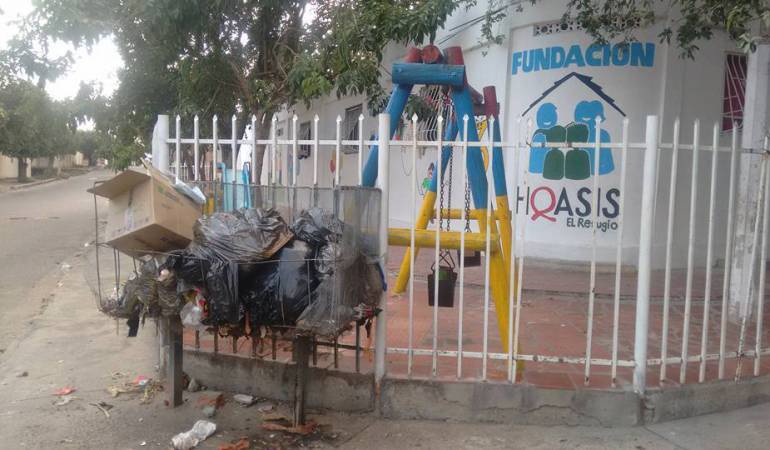 Robaron implementos de la fundación Hoasis