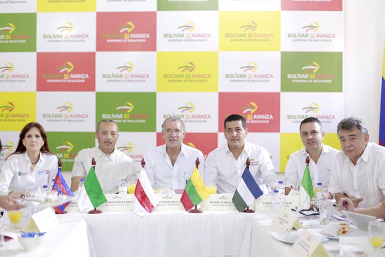OCAD Caribe en Cartagena: Ratifican al gobernador de Bolívar como presidente del OCAD Caribe