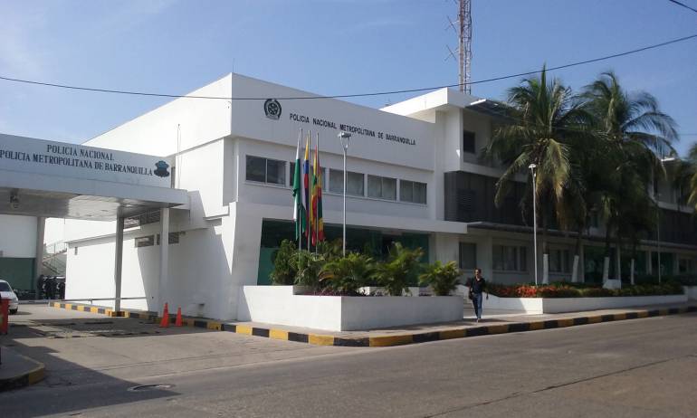 Instalaciones de la Policía Metropolitana de Barranquilla.