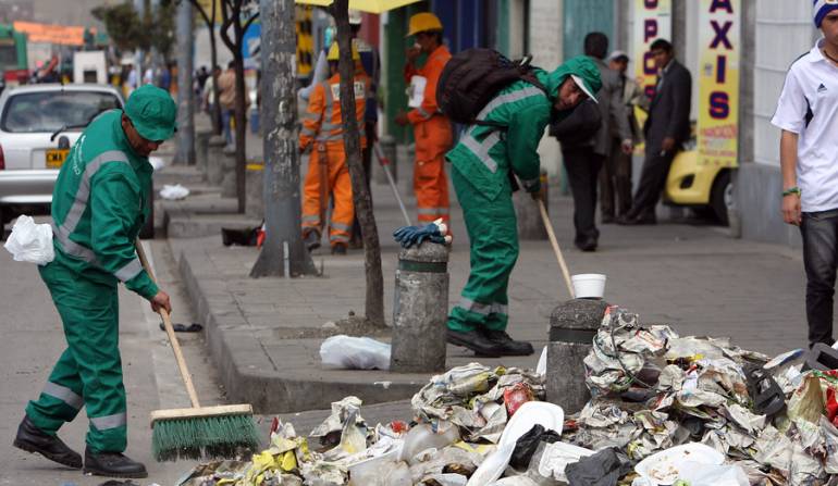 Contaminación de calles