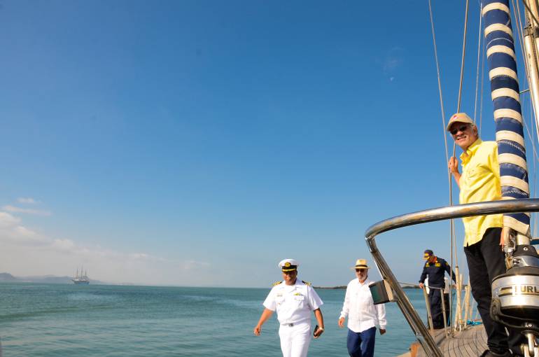 Crucero de bandera Rusa en Barranquilla