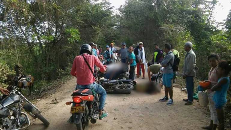 Accidente de tránsito en Bolívar: Un muerto y dos heridos en accidente en Hatillo de Loba, sur de Bolívar