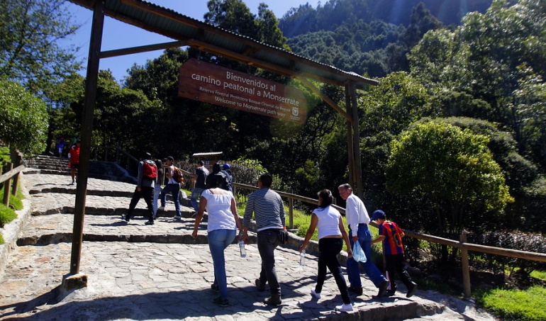 Sendero peatonal de Monserrate: Este sábado reabren sendero peatonal de Monserrate