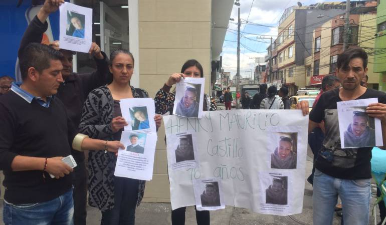 Familiares de los desaparecidos
