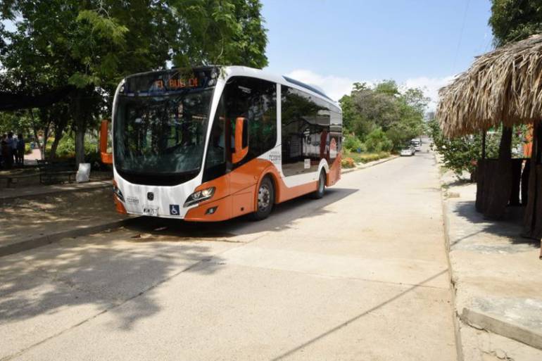 Transcaribe inicia dos nuevas rutas al barrio Nelson Mandela: Transcaribe inicia dos nuevas rutas al barrio Nelson Mandela