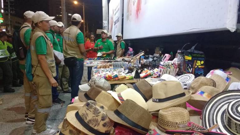 Espacio público en Cartagena: Recuperan espacio público invadido en zona turística de Cartagena