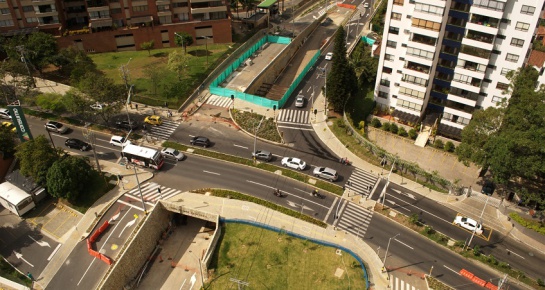 Vías por valorización en el Poblado: Transversal inferior con los Balsos. FOTO: Fondo de Valorización de Medellín Vías por valorización en el Poblado: Transversal inferior con los Balsos. FOTO: Fondo de Valorización de Medellín