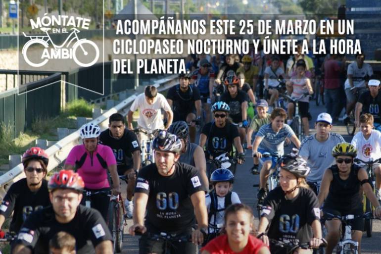 Cartagena se une a 'La Hora del Planeta' con un ciclopaseo nocturno - Caracol Radio
