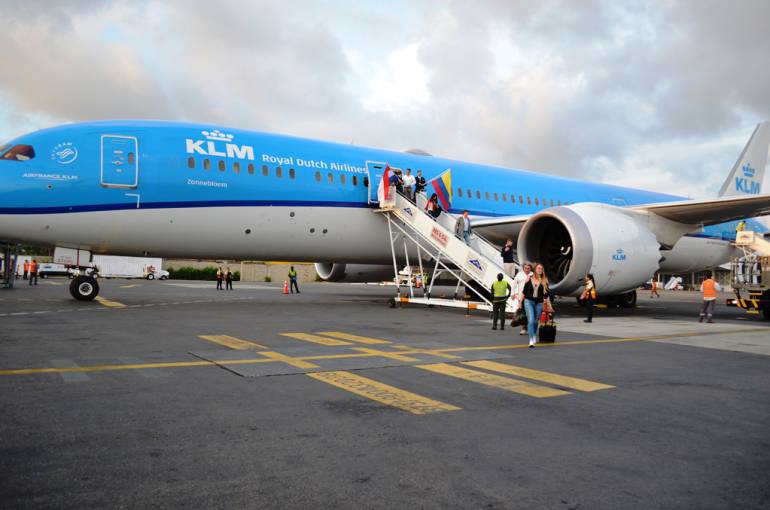 ¡Llegó KLM a Cartagena!: Cartagena de Indias queda conectada con vuelo directo a Europa tres veces a la semana