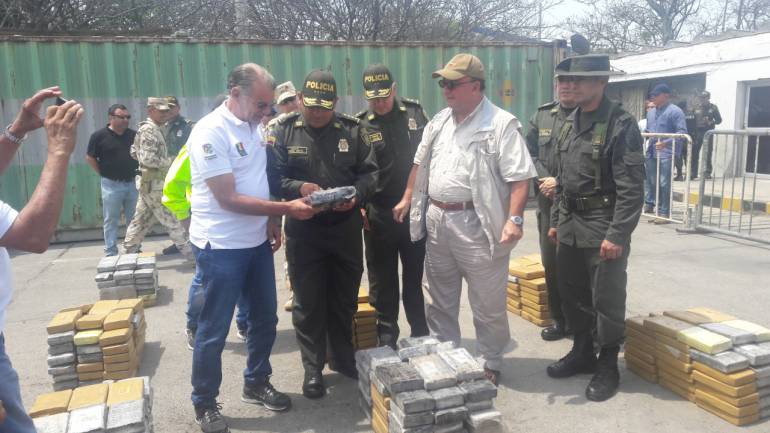 Cocaína incautada en puerto de Barranquilla pertenecía al Clan del Golfo