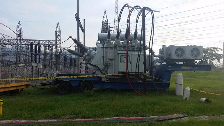 Empresa Celsia apoya el restablecimiento de energía en Mocoa
