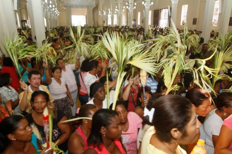 En Cartagena, “no uses palma de cera, siembra un árbol” durante domingo de ramos: En Cartagena, “no uses palma de cera, siembra un árbol” durante domingo de ramos