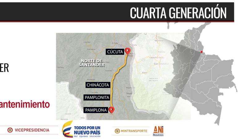 Hoy se adjudica la doble calzada Cúcuta-Pamplona - Caracol Radio