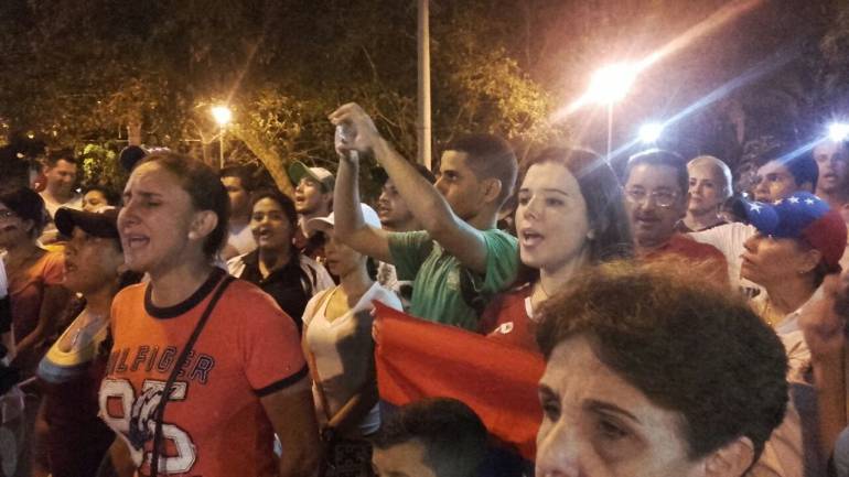 Venezolanos en Barranquilla.